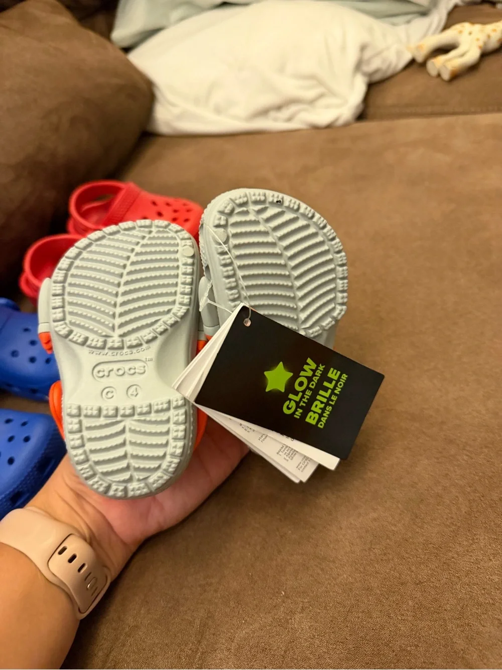 Set of 4 Toddler Crocs size C4